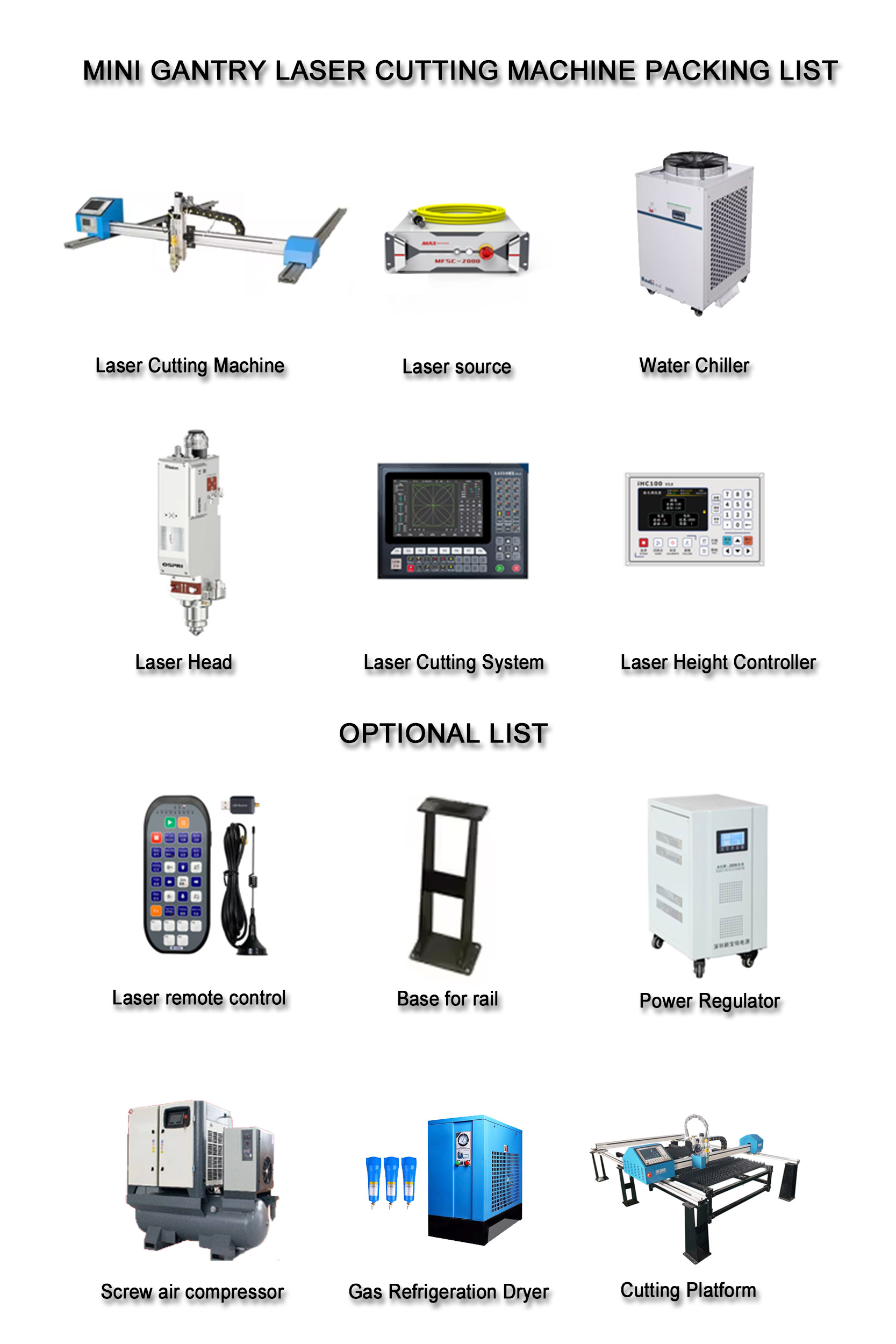 Portable Gantry Laser Cutting Machine