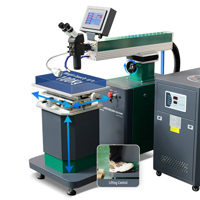 カビ修復用のレーザー溶接機Formenbau-laserschweiβMaschine