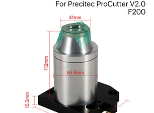 Precitec Procutter 2.0 érzékelő beszúrása F200 15KW, P0595-59120