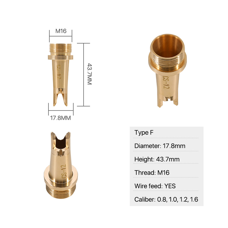 Welding Nozzle-Type F