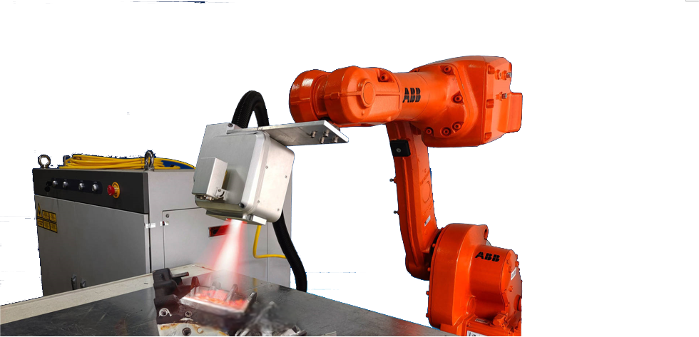Industrial type Automatic laser cleaning robot