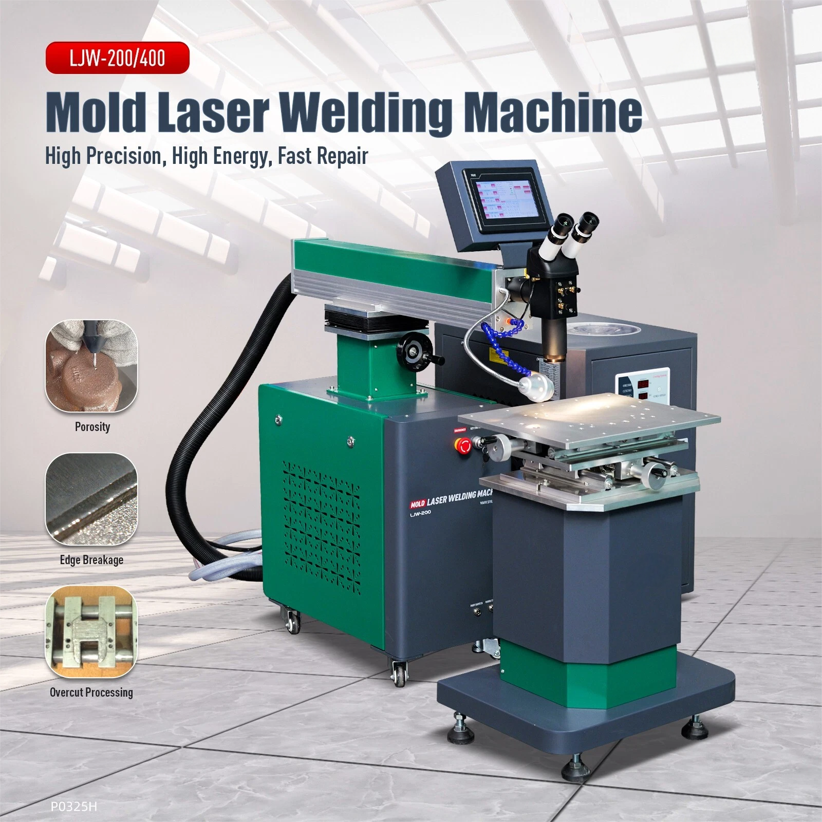 LASER WELDING MACHINE FOR MOULD REPAIRING FORMENBAU-LASER SCHWEIβMASCHINE