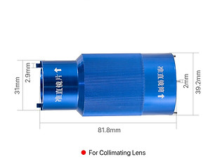 Lightcutter lencse behelyező eszköz a lencse kollimálására