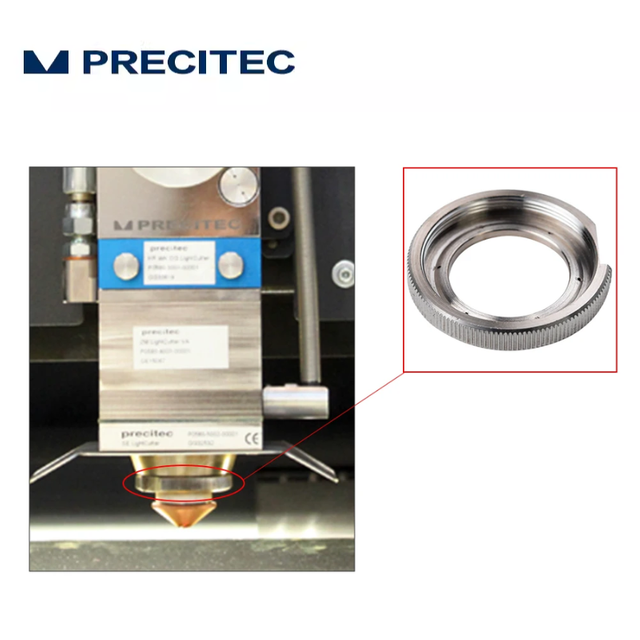 Laser Ceramic Locking Ring Fasten Ring For Precitec