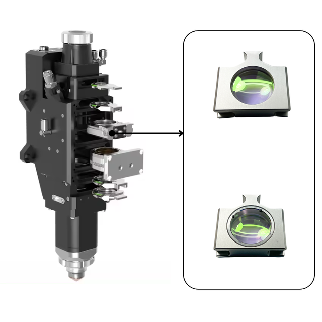 DP.M.Q0069AA Original Fiber Collimating Lens Mirror Drawer Assembly For BOCI BLT421 Laser Cutting Head