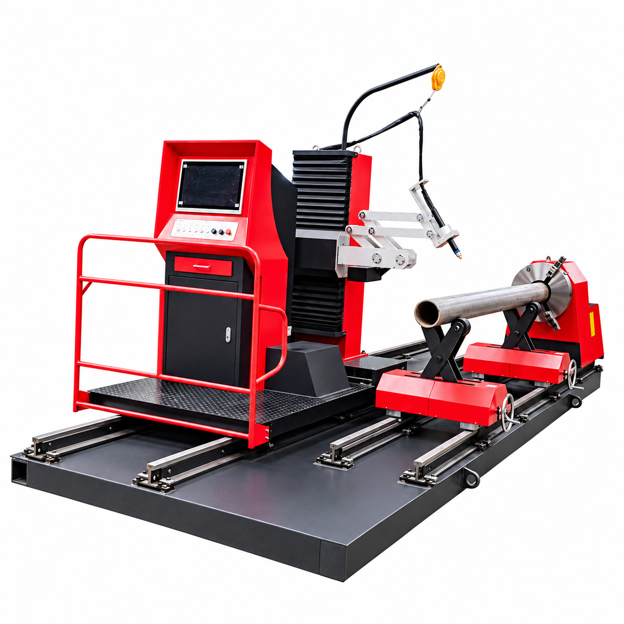 MS-8XG Pipe Cutting Machine CNC Intersecting Line Bevel Cutting Machine for pipe