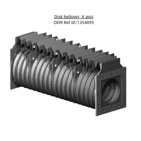 Laser Protective Bellows Cover 2072783 1354095 for Trumpf L3060